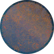 Komar Ornament Vlies Fototapete 125x125cm Rund | Yourdecoration.de