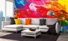 Dimex Abstract Painting Fototapete 375x250cm 5-Bahnen Sfeer | Yourdecoration.nl