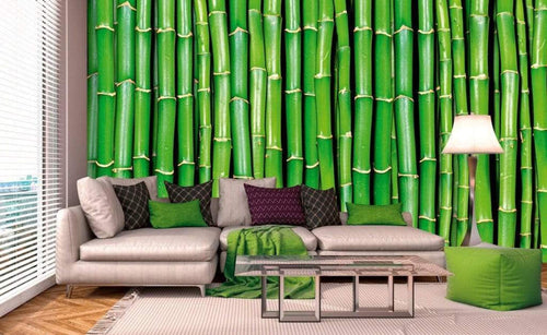 Dimex Bamboo Fototapete 375x250cm 5-Bahnen Sfeer | Yourdecoration.nl