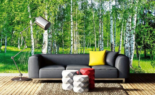 Dimex Birch Grow Fototapete 375x250cm 5-Bahnen Sfeer | Yourdecoration.nl