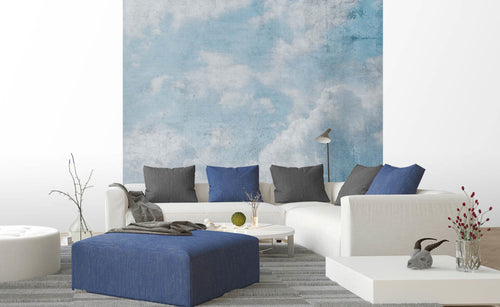 Dimex Blue Clouds Abstract Fototapete 225x250cm 3-bahnen interieur | Yourdecoration.de