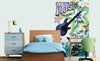 Dimex Blue Guitar Fototapete 150x250cm 2-Bahnen Sfeer | Yourdecoration.nl