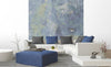 Dimex Blue Painting Abstract Fototapete 225x250cm 3-bahnen interieur | Yourdecoration.de