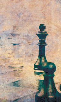 Dimex Chess Abstract Fototapete 150x250cm 2-bahnen | Yourdecoration.de