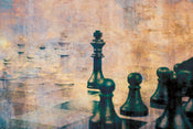 Dimex Chess Abstract Fototapete 375x250cm 5-bahnen | Yourdecoration.de