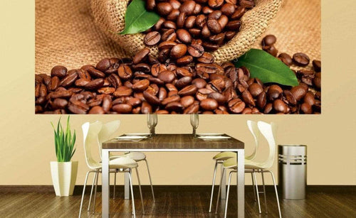 Dimex Coffee Beans Fototapete 375x150cm 5-Bahnen Sfeer | Yourdecoration.nl
