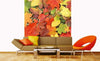 Dimex Colourful Leaves Fototapete 225x250cm 3-Bahnen Sfeer | Yourdecoration.nl
