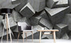 Dimex Concrete Cubes Fototapete 375x250cm 5-Bahnen Sfeer | Yourdecoration.nl