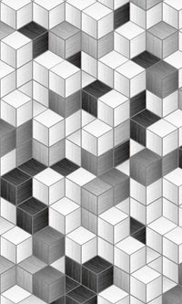 Dimex Cube Blocks Fototapete 150x250cm 2-Bahnen | Yourdecoration.de