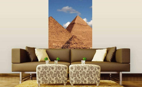 Dimex Egypt Pyramid Fototapete 150x250cm 2-Bahnen Sfeer | Yourdecoration.nl