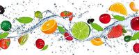 Dimex Fruits in Water Fototapete 375x150cm 5-Bahnen | Yourdecoration.de