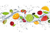 Dimex Fruits in Water Fototapete 375x250cm 5-Bahnen | Yourdecoration.de