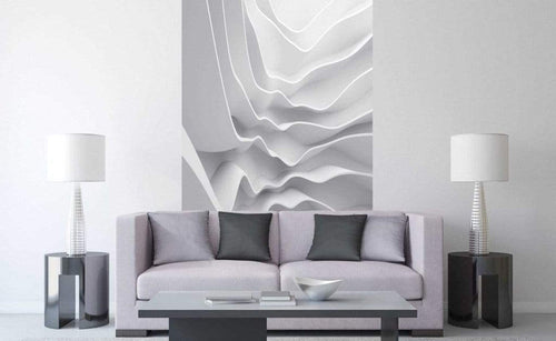 Dimex Futuristic Wave Fototapete 150x250cm 2-Bahnen Sfeer | Yourdecoration.nl