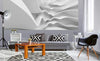 Dimex Futuristic Wave Fototapete 375x150cm 5-Bahnen Sfeer | Yourdecoration.nl