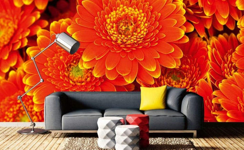 Dimex Gerbera Fototapete 375x250cm 5-Bahnen Sfeer | Yourdecoration.nl