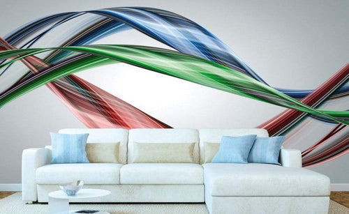 Dimex Glossy Wave Fototapete 375x250cm 5-Bahnen Sfeer | Yourdecoration.nl