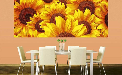 Dimex Helianthus Fototapete 375x150cm 5-Bahnen Sfeer | Yourdecoration.nl