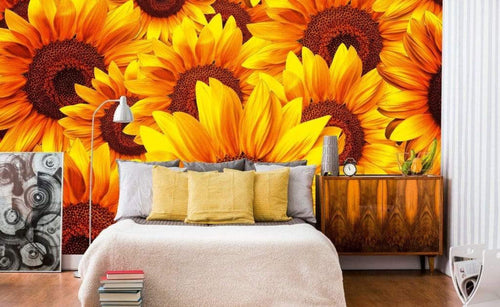 Dimex Helianthus Fototapete 375x250cm 5-Bahnen Sfeer | Yourdecoration.nl