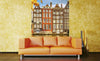 Dimex Houses in Amsterdam Fototapete 150x250cm 2-Bahnen Sfeer | Yourdecoration.nl