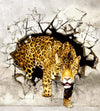Dimex Hunting Panther Fototapete 225x250cm 3-Bahnen | Yourdecoration.de