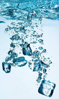 Dimex Ice Cubes Fototapete 150x250cm 2-Bahnen | Yourdecoration.de