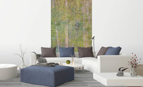 Dimex Leaves Abstract Fototapete 150x250cm 2-bahnen interieur | Yourdecoration.de
