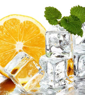 Dimex Lemon and Ice Fototapete 225x250cm 3-Bahnen | Yourdecoration.de