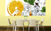 Dimex Lemon and Ice Fototapete 375x150cm 5-Bahnen Sfeer | Yourdecoration.nl