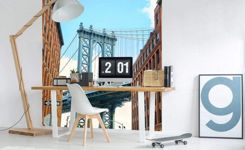 Dimex Manhattan Bridge Fototapete 225x250cm 3-Bahnen Sfeer | Yourdecoration.de