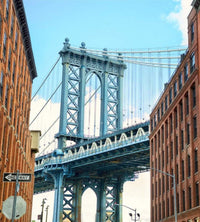 Dimex Manhattan Bridge Fototapete 225x250cm 3-Bahnen | Yourdecoration.de