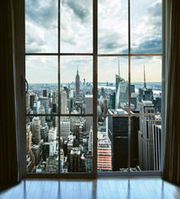 Dimex Manhattan Window View Fototapete 225x250cm 3-Bahnen | Yourdecoration.de