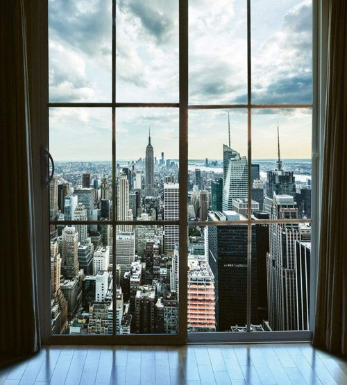 Dimex Manhattan Window View Fototapete 225x250cm 3-Bahnen | Yourdecoration.de