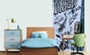 Dimex Music Blue Fototapete 150x250cm 2-Bahnen Sfeer | Yourdecoration.de