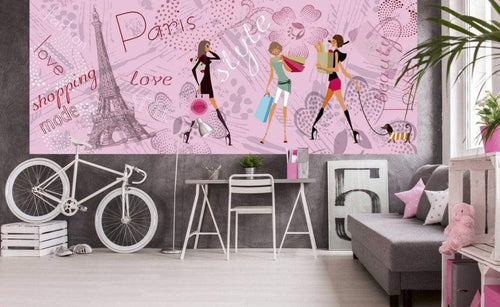 Dimex Paris Style Fototapete 375x150cm 5-Bahnen Sfeer | Yourdecoration.de