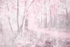 Dimex Pink Forest Abstract Fototapete 375x250cm 5-bahnen | Yourdecoration.de