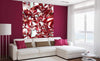 Dimex Red Crystal Fototapete 150x250cm 2-Bahnen Sfeer | Yourdecoration.de
