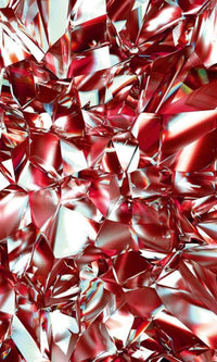 Dimex Red Crystal Fototapete 150x250cm 2-Bahnen | Yourdecoration.de