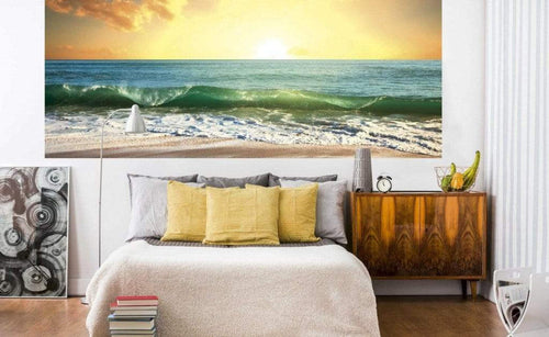 Dimex Sea Sunset Fototapete 375x150cm 5-Bahnen Sfeer | Yourdecoration.de