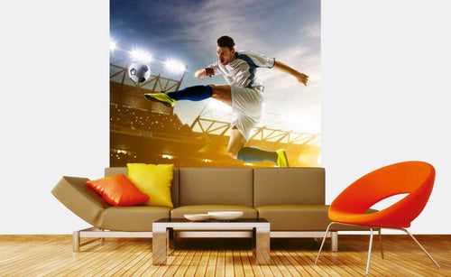 Dimex Soccer Player Fototapete 225x250cm 3-Bahnen Interieur | Yourdecoration.de