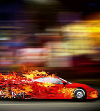 Dimex Speeding Car Fototapete 225x250cm 3-Bahnen | Yourdecoration.de