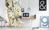Dimex Spiral Clock Fototapete 150x250cm 2-Bahnen Interieur | Yourdecoration.de