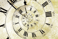 Dimex Spiral Clock Fototapete 375x250cm 5-Bahnen | Yourdecoration.de