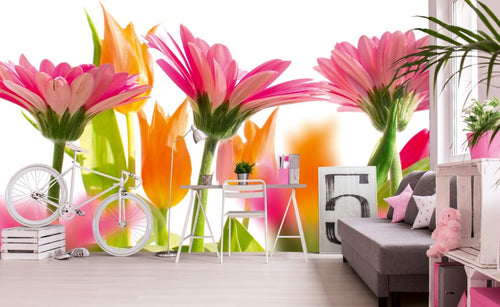 Dimex Spring Flowers Fototapete 375x250cm 5-Bahnen Interieur | Yourdecoration.de