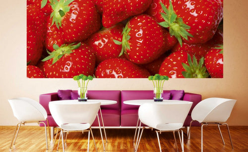 Dimex Strawberry Fototapete 375x150cm 5-Bahnen Interieur | Yourdecoration.de