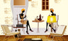Dimex Street Cafe Fototapete 375x250cm 5-Bahnen Interieur | Yourdecoration.de