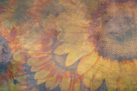 Dimex Sunflower Abstract Fototapete 375x250cm 5-bahnen | Yourdecoration.de