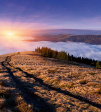 Dimex Sunrise in Mountains Fototapete 225x250cm 3-Bahnen | Yourdecoration.de