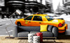 Dimex Taxi Fototapete 375x250cm 5-Bahnen Interieur | Yourdecoration.de
