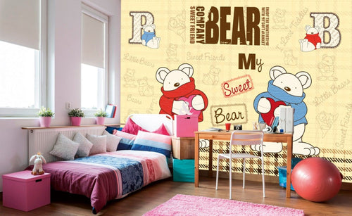 Dimex Teddy Bear Fototapete 375x250cm 5-Bahnen Interieur | Yourdecoration.de