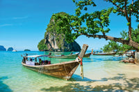 Dimex Thailand Boat Fototapete 375x250cm 5-Bahnen | Yourdecoration.de